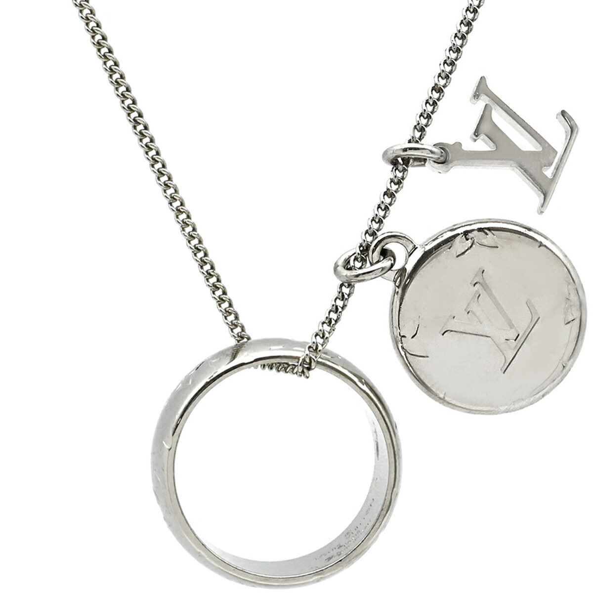 楽天市場】ルイヴィトン 【LOUIS VUITTON】M62485 リングネックレス