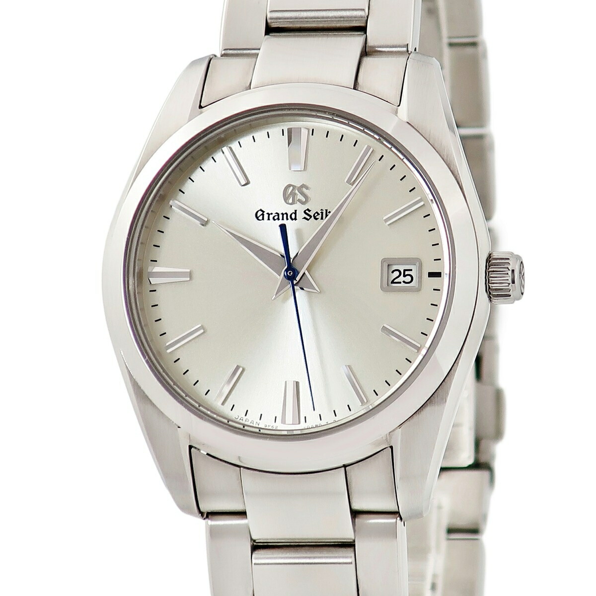 グランドセイコーGrandSeikoヘリテージコレクションSBGX3519F62-0AB0ザクロックハウス/ウオッチタウン限定メンズ腕時計クオーツシルバー【中古】