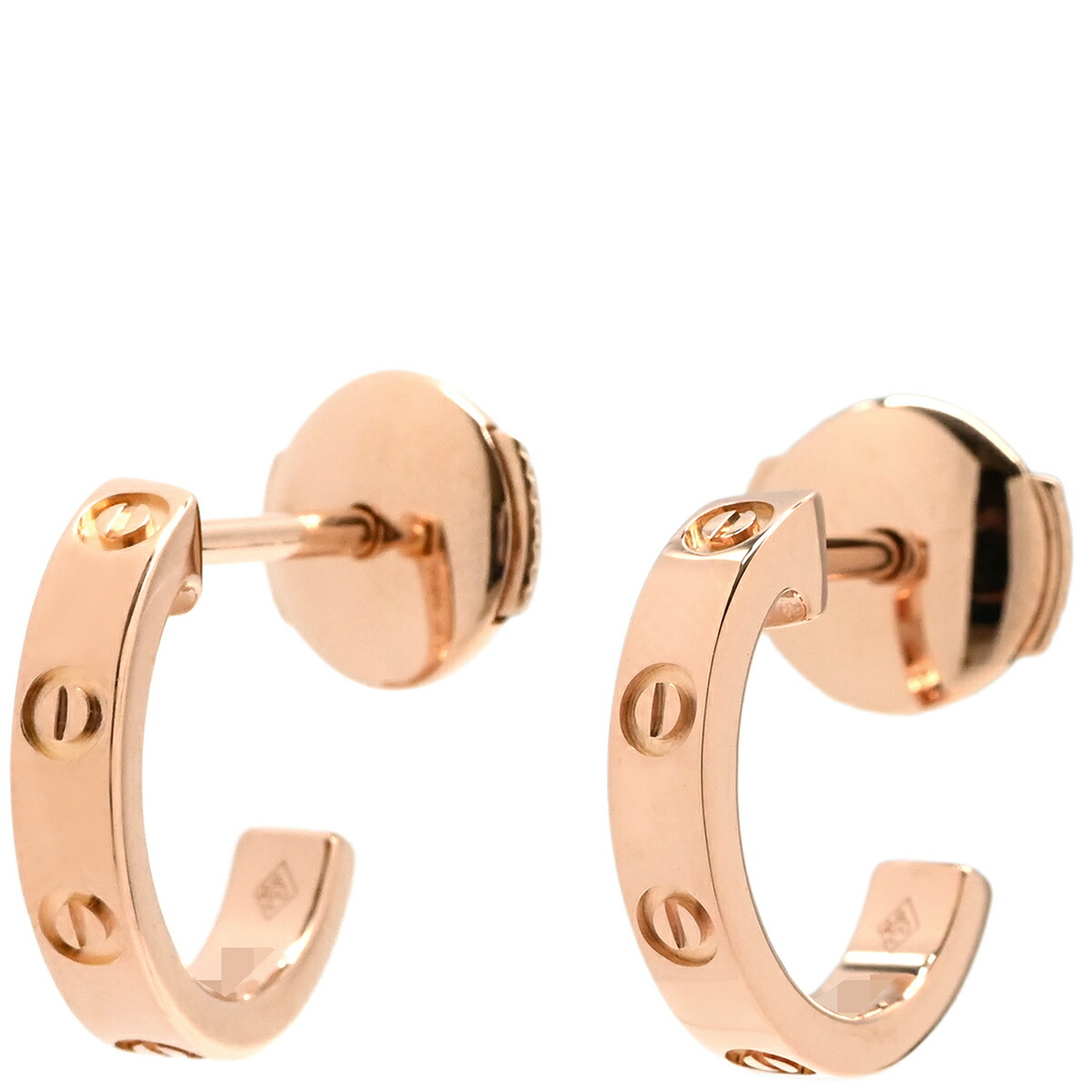 楽天市場】カルティエ ピアス レディース ラブ フープ ピアス 5.4mm幅