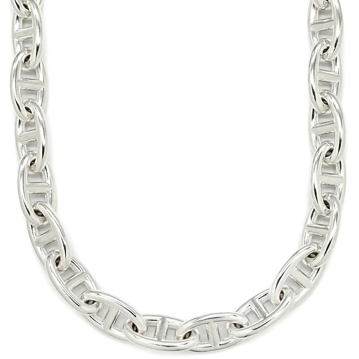 楽天市場】HERMES エルメス シェーヌダンクル MM 36コマ シルバー