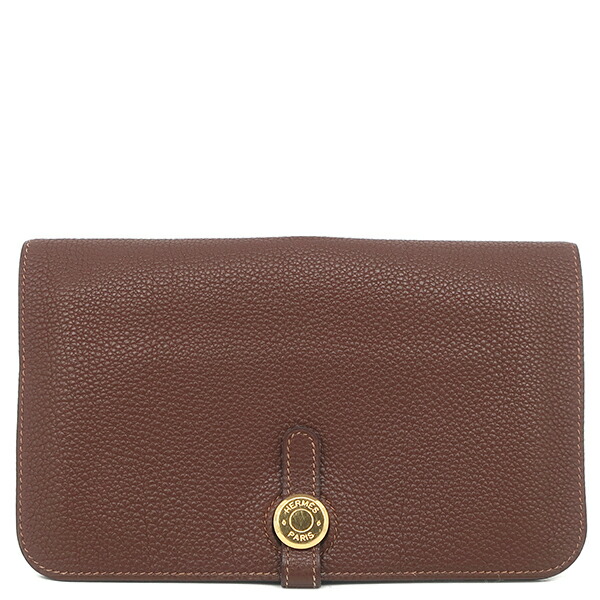 楽天市場】HERMES エルメス ドゴンGM 長財布 （小銭入れあり） トゴ