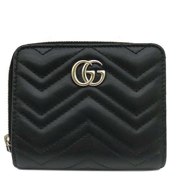 楽天市場】GUCCI グッチ GGマーモント 2つ折財布 二つ折り財布