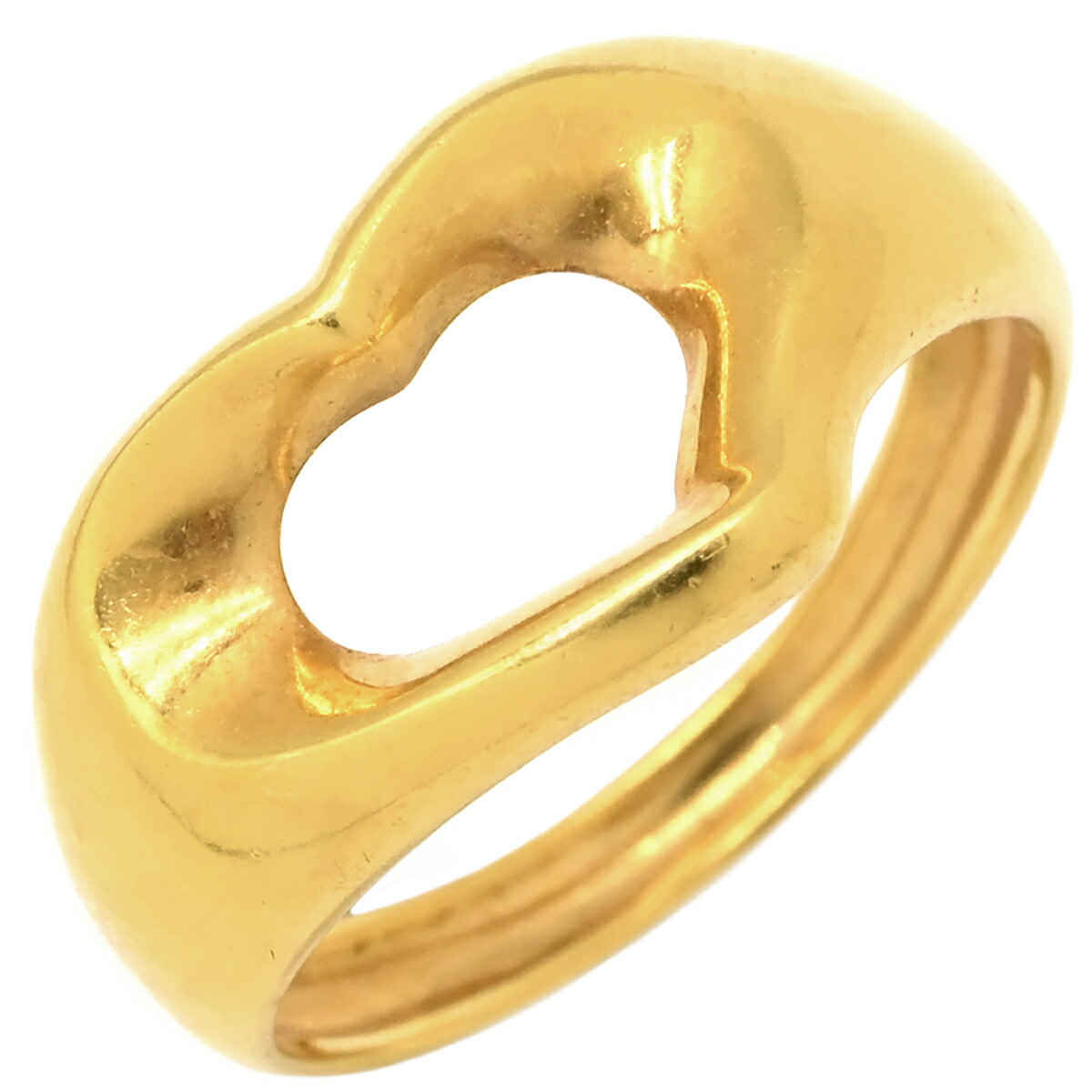 楽天市場】ティファニー ティアドロップ リング K18イエローゴールド