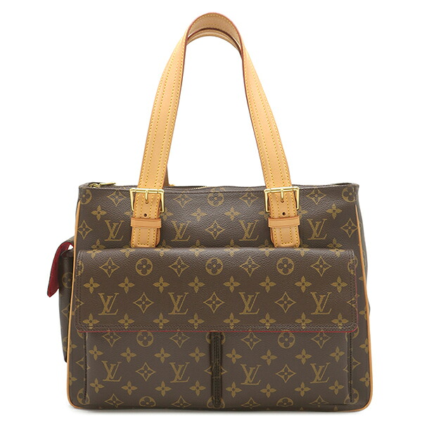 ルイヴィトン LOUIS VUITTON ハンドバッグ ミュルティプリ シテ モノグラムキャンバス モノグラム ゴールド金具 茶 M51162 MB1013 【中古】|ブルークウォッチカンパニー