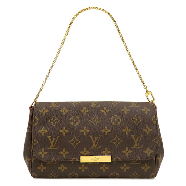ルイヴィトン LOUIS VUITTON 2WAYバッグ フェイボリット MM モノグラムキャンバス モノグラム ゴールド金具 茶 ハンドバッグ ショルダー 斜め掛け M40718 FL3152 【中古】|ブルークウォッチカンパニー
