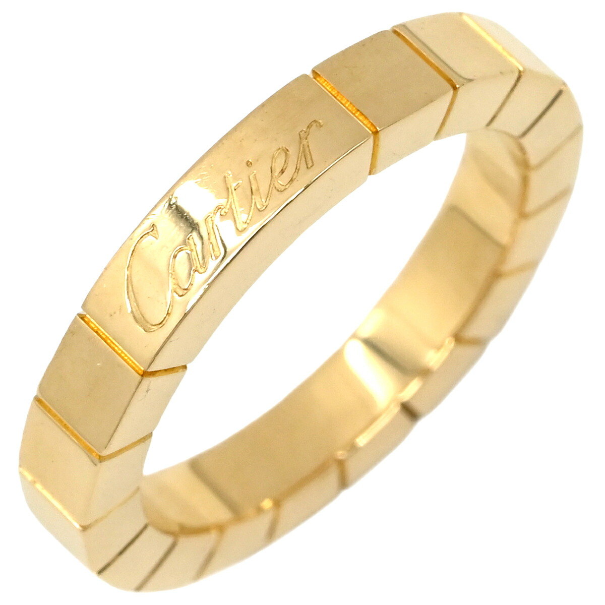 カルティエ Cartier リング 指輪 ラニエール イエローゴールド #47(JP7) 750 YG 18金 18K 7号 【中古】｜ブルークウォッチカンパニー