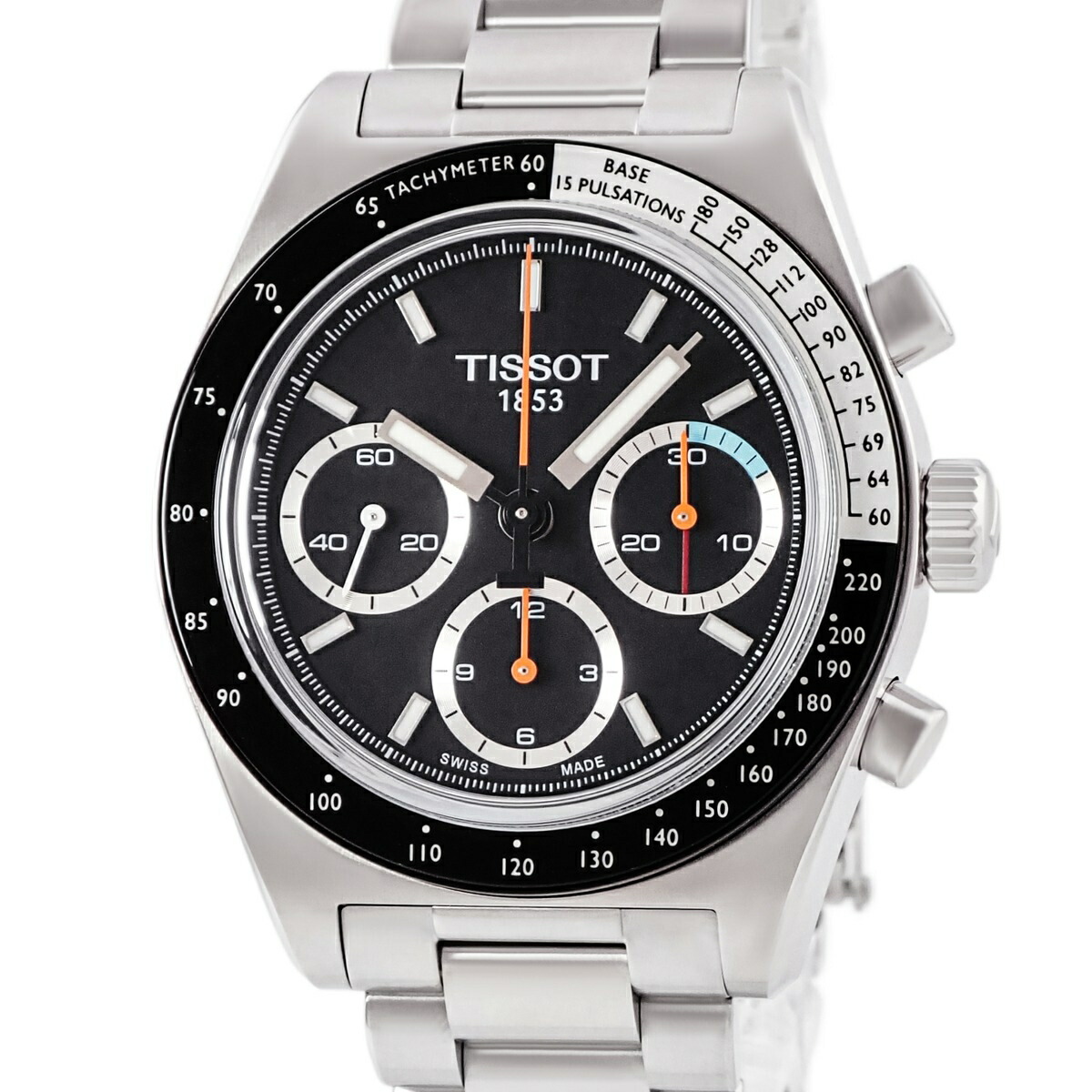 ティソ TISSOT PR516 クロノグラフ メカニカル T149.459.21.051.00 ブラック スモールセコンド メンズ 腕時計手巻き ブラック 【中古】|ブルークウォッチカンパニー