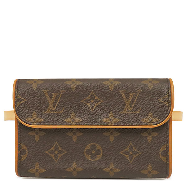 ルイヴィトン LOUIS VUITTON ウエストバッグ ポシェット フロランティーヌ モノグラムキャンバス モノグラム ゴールド金具 ベルトバッグ M51855 FL0051・FL1004 【中古】|ブルークウォッチカンパニー