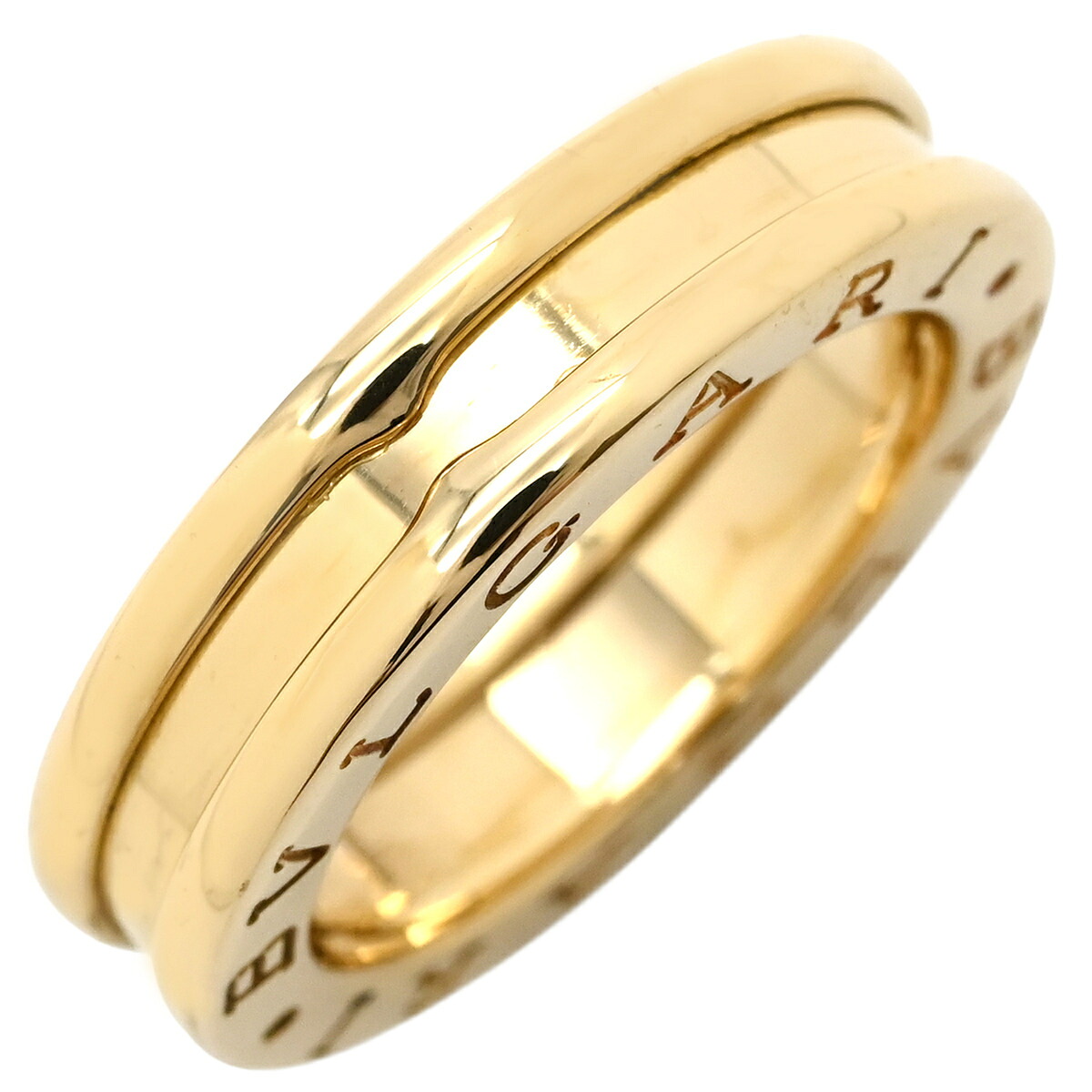 ブルガリ BVLGARI リング 指輪 ビーゼロワン B-zero1 リング XS イエローゴールド #49(JP9) Au750 18K 18金 9号 【中古】｜ブルークウォッチカンパニー