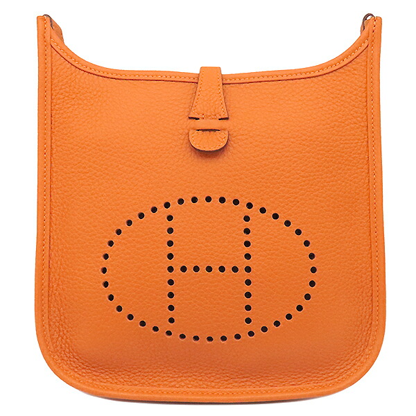 エルメス HERMES ショルダーバッグ エヴリン 23 トリヨンクレマンス オレンジ シルバー金具 新品 未使用 エブリン 2026年製 G 【箱】 【中古】|ブルークウォッチカンパニー