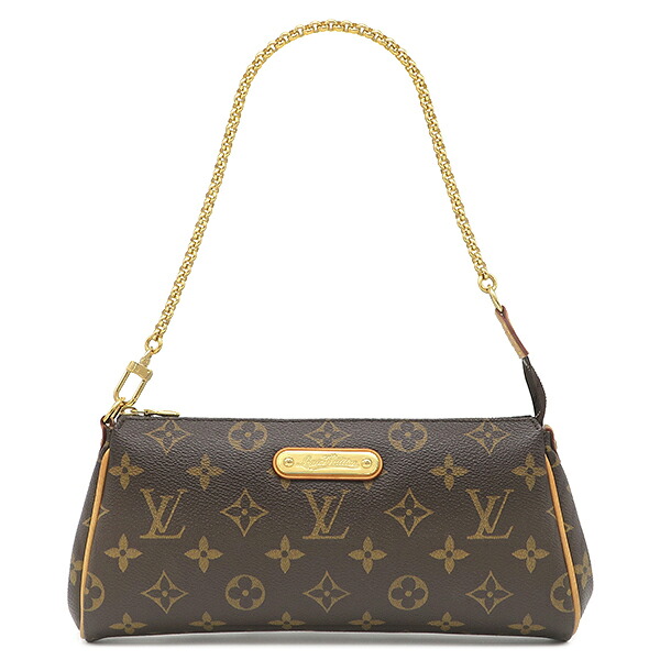ルイヴィトン LOUIS VUITTON 2WAYバッグ エヴァ モノグラムキャンバス モノグラム ゴールド金具 茶 チェーン ショルダー M95567 DU4057 【保存袋】 【中古】｜ブルークウォッチカンパニー