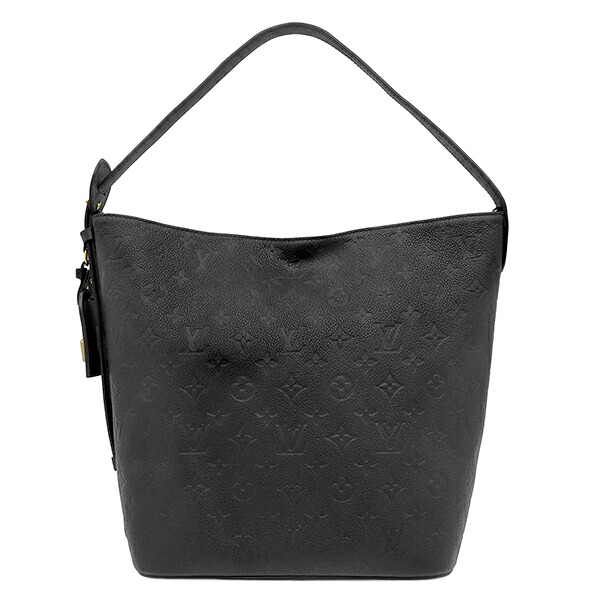ルイヴィトン LOUIS VUITTON トートバッグ オール イン GM モノグラムアンプラント ブラック ゴールド金具 黒 ポーチ付き M13044 RFID 【中古】｜ブルークウォッチカンパニー