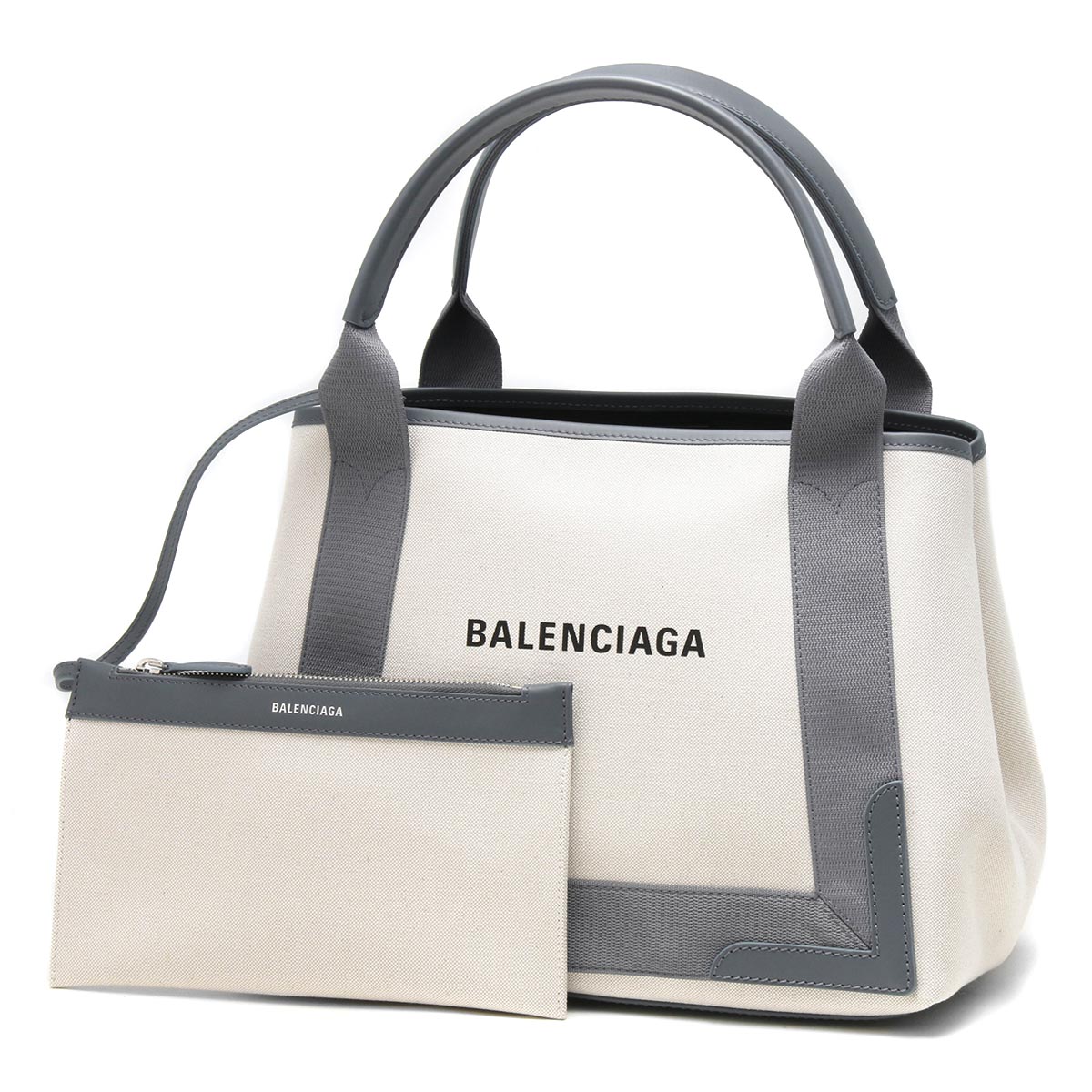 バレンシア蛾 トートバッグ バッグ レディース ネイビーカバス S ナチュラルホワイトベージュ 灰色 2hh3n 1381 Balenciaga Nenewsroom Com