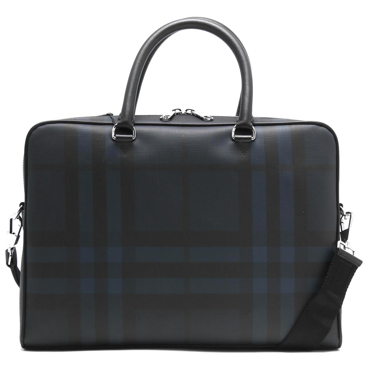 楽天市場 バーバリー ビジネスバッグ ブリーフケース バッグ メンズ エインズワース ロンドンチェック ネイビー ブラック Ml Ainsworth Kco A1960 Burberry ブルークウォッチカンパニー