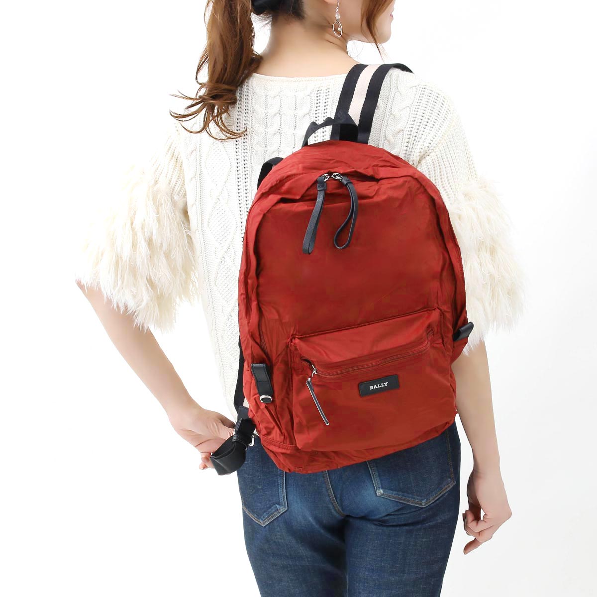 芸能人愛用 バリー バッグ 男女兼用バッグ バッグ リュックサック エコバッグ ポーチ メンズ あす楽送料無料 フレアー 06 レディース Bally ブルークウォッチカンパニー ダークレッド Flaire