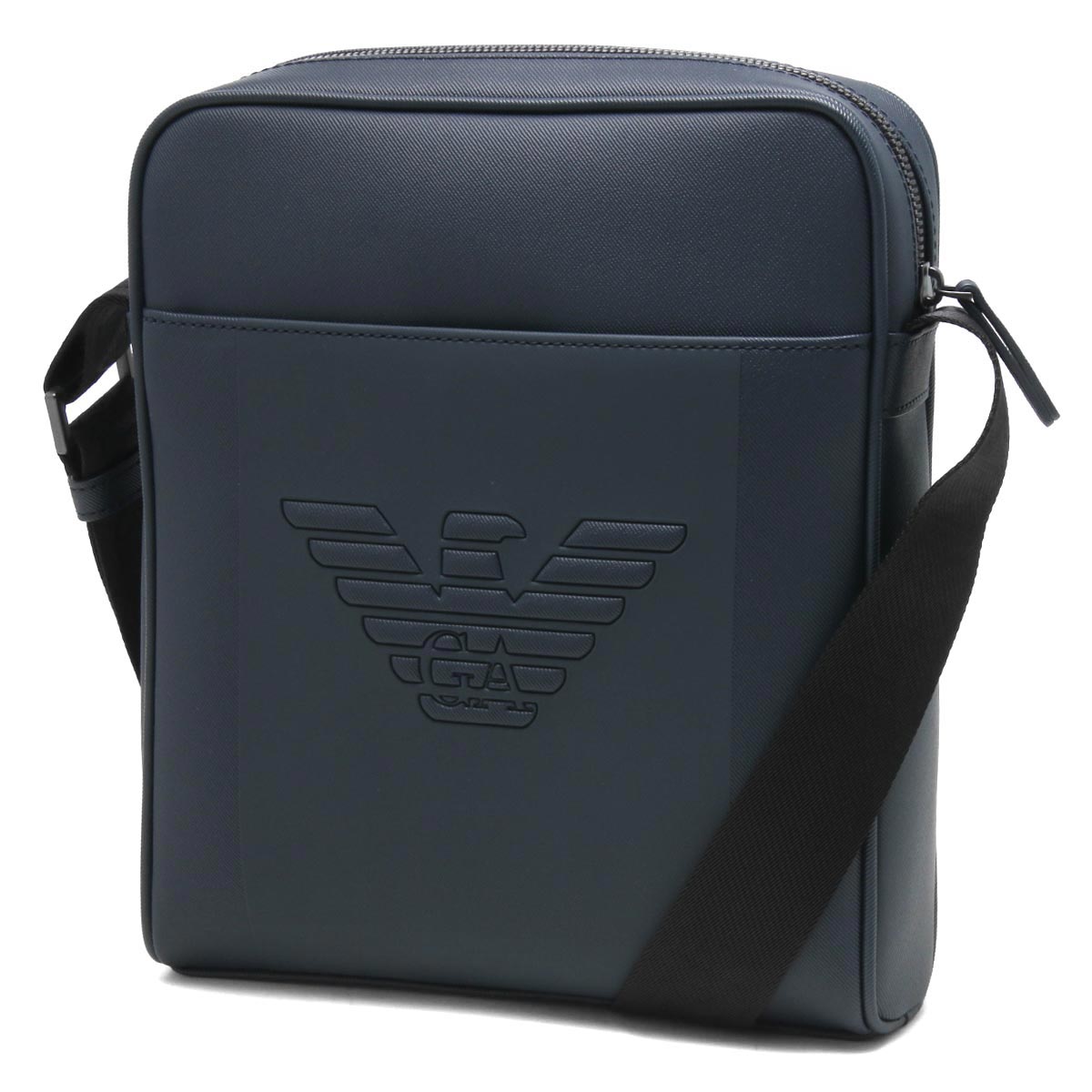 絶対一番安い 楽天市場 エンポリオアルマーニ ショルダーバッグ バッグ メンズ イーグルマーク ネイビーブルー Y4m155 Yfe6j Emporio Armani ブルークウォッチカンパニー 最終値下げ Precisionnm Com