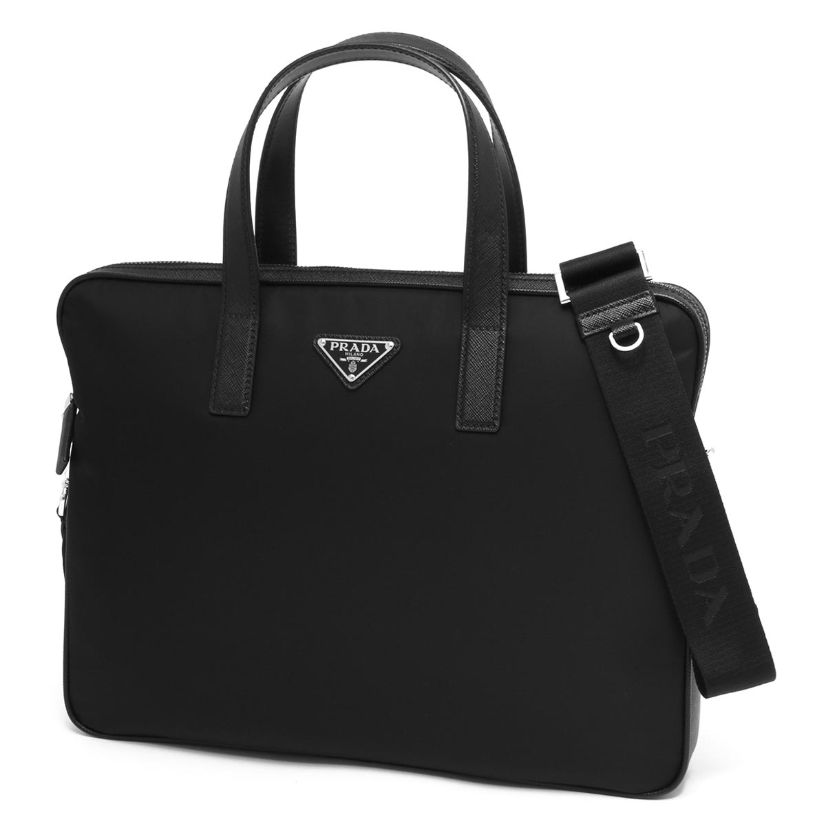 楽天市場】PRADA プラダ ブリーフケース 2VE368 789 メンズ Re