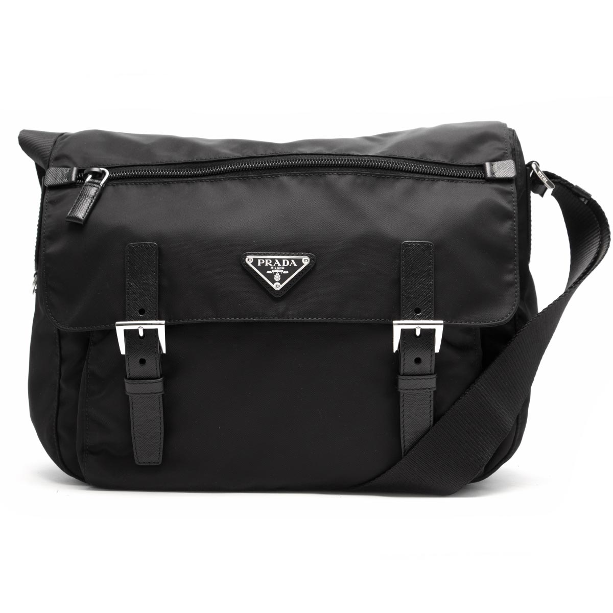楽天市場 プラダ ショルダーバッグ バッグ メンズ レディース ヴェラ 三角ロゴプレート ブラック 1bd671 V44 F0002 V Ooo Prada ブルークウォッチカンパニー
