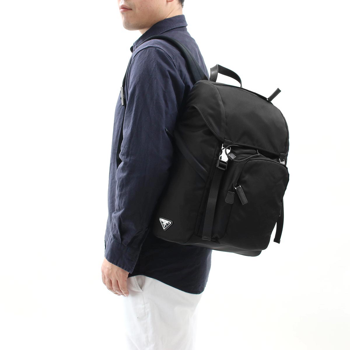 楽天市場 プラダ リュックサック バックパック バッグ メンズ レディース テスート マウンテン 三角ロゴプレート ブラック 2vz135 973 F0002 V Hoy Prada ブルークウォッチカンパニー