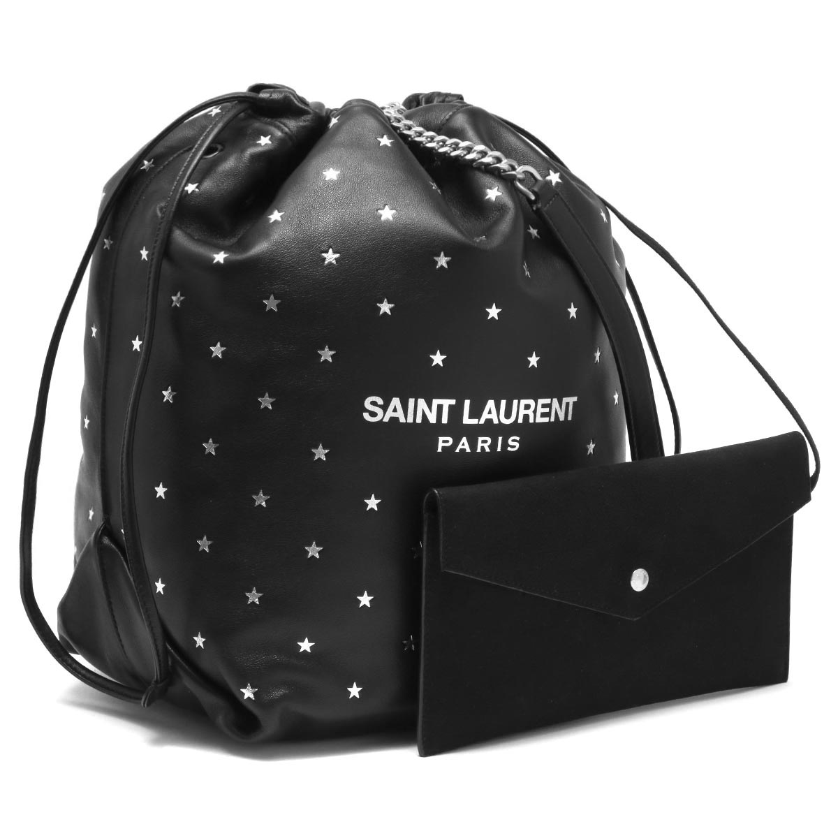 楽天市場 サンローランパリ イヴサンローラン ショルダーバッグ バッグ レディース テディ スター ブラック アルジェントシルバー 0ypoe 1054 Saint Laurent Paris ブルークウォッチカンパニー