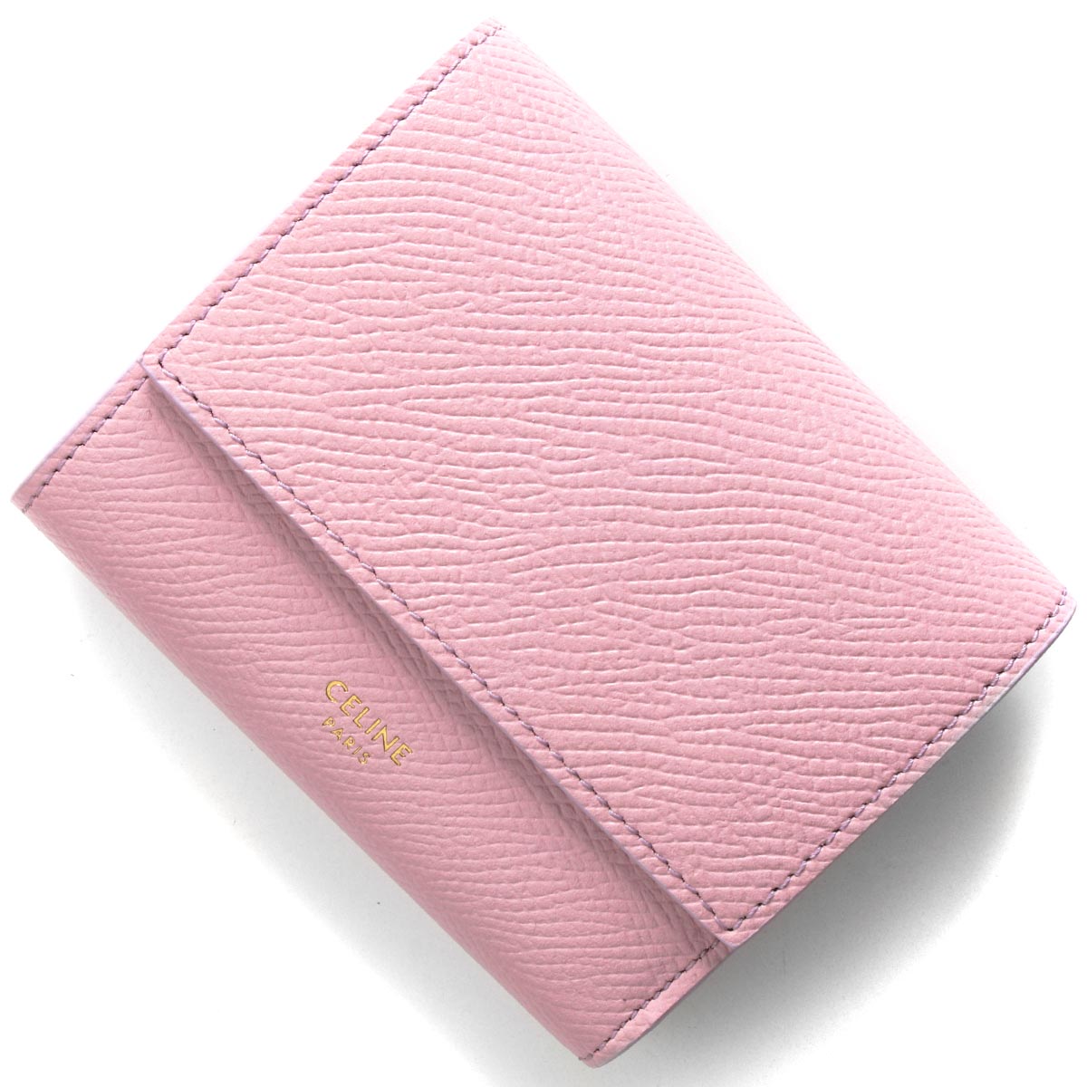 楽天市場 超sale セリーヌ 三つ折り財布 ミニ財布 財布 レディース ローズクォーツピンク 10b57 3bel 24rq Celine ブランドショップ ブルーク
