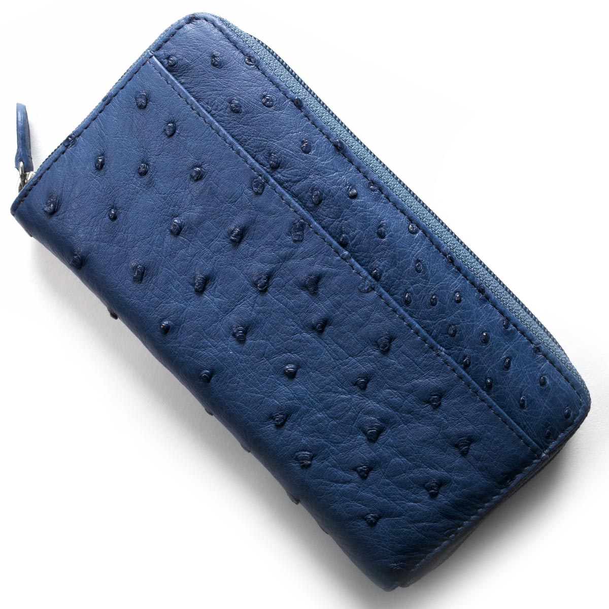 12月スーパーsale 15 Off 本革 長財布 財布 メンズ レディース オーストリッチ Ostrich クレマチスブルー Okn14h Cms Leather ブルークウォッチカンパニー 総合福袋 Alam Altfl Com