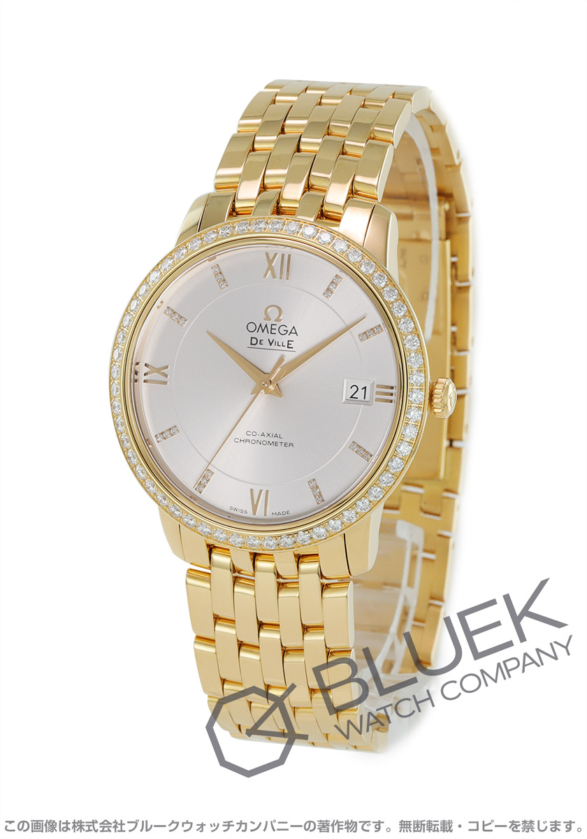 楽天市場】美品 オメガ デビル プレステージ 750YG K18 4100.15.00