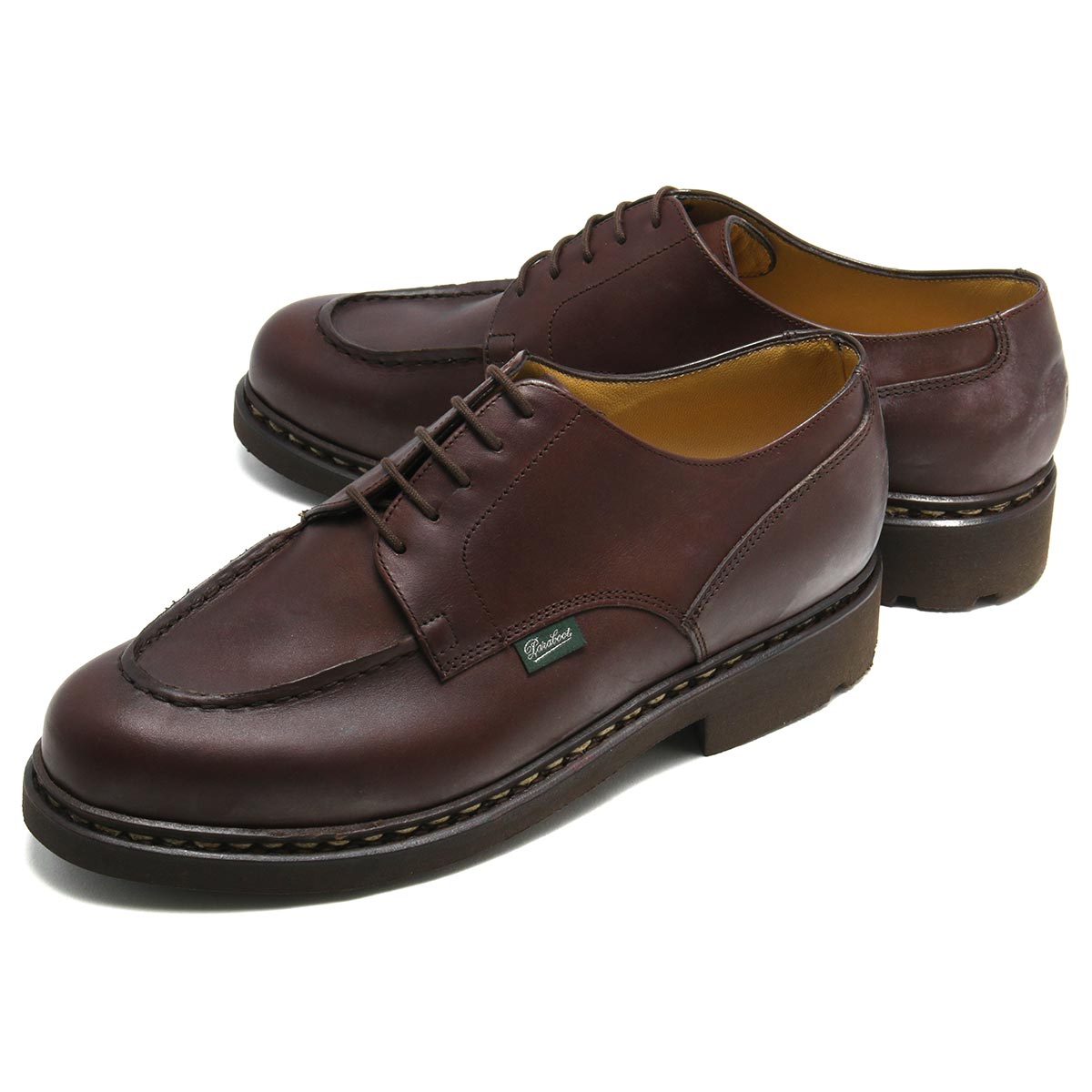 Paraboot レザーシューズ 743736 CHAMBORD Uチップ セール】パラブーツ Paraboot Paraboot レザーシューズ 743736