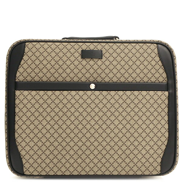 GUCCI グッチ スーツケース トラベルバッグ ビジネス レザー  ロゴ金具 楽天市場】GUCCI グッチ鍵付きコンパクトスーツケースエンボス