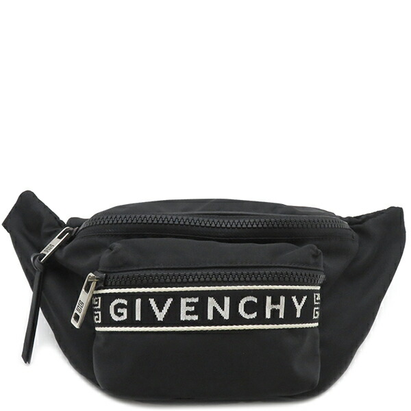 鑑定済★ジバンシー　ウエストポーチ　ボディバッグ　ロゴ刺繍　ブラック　黒 楽天市場】GIVENCHY ジバンシィ ボディバッグ ESSENTIAL U