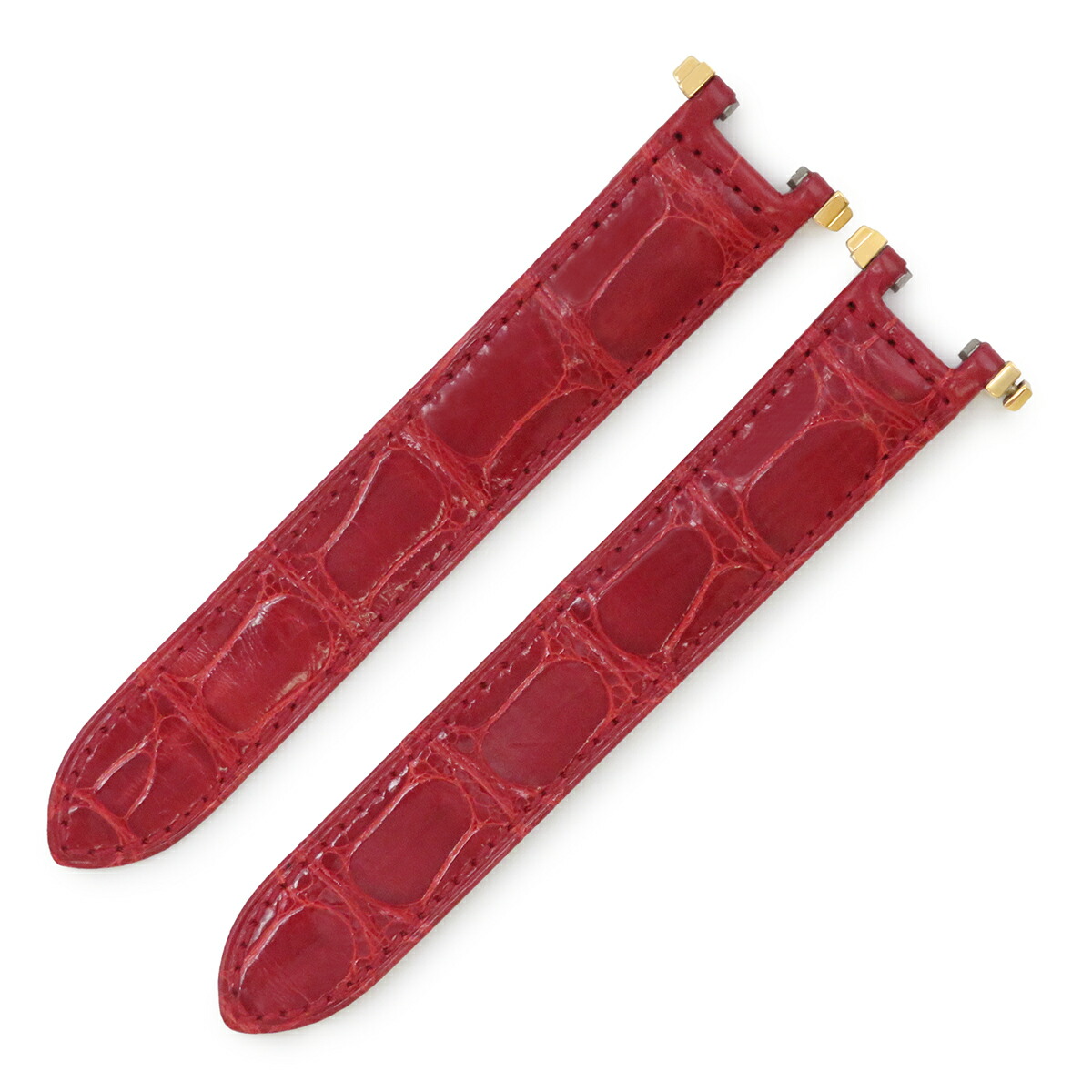 wado　美品 純正 カルティエ アリゲーターストラップ Dバックル 黒色 Amazon.co.jp: [輸入王オリジナル] 時計パーツ カルティエと互換性あり