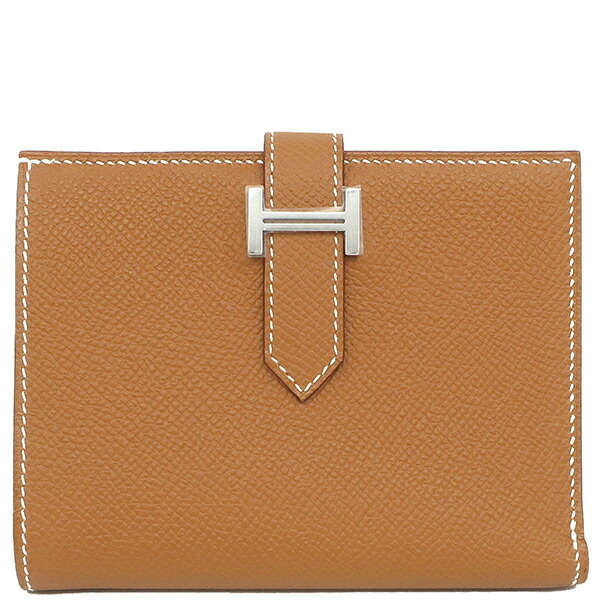 楽天市場】【未使用品】エルメス ベアンコンパクト 二つ折り財布  