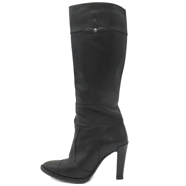 楽天市場】【靴】LOUIS VUITTON ルイ ヴィトン ロングブーツ ヒール