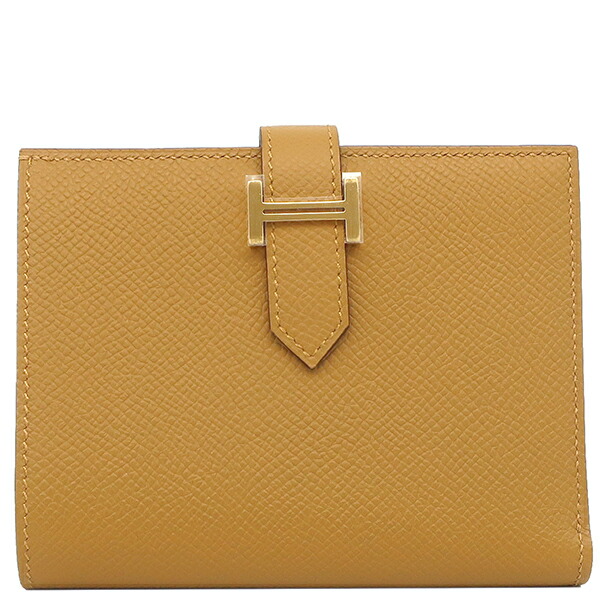 楽天市場】【未使用品】エルメス ベアンコンパクト 二つ折り財布  