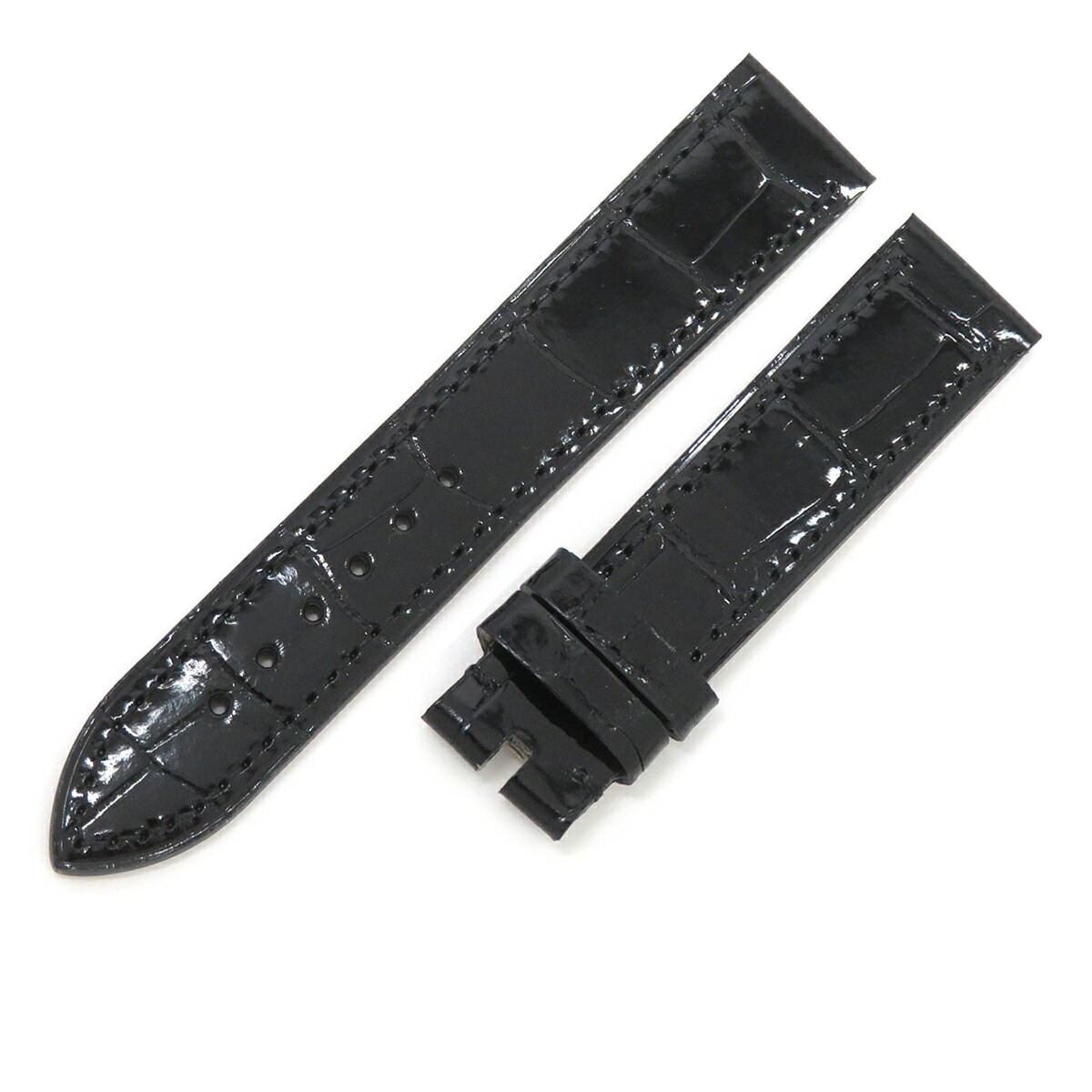 キムチ✨ CHOPARD ショパール 替えベルト クロコ ピンク 尾錠 キムチ様専用✨ CHOPARD ショパール 替えベルト クロコ ピンク 尾錠