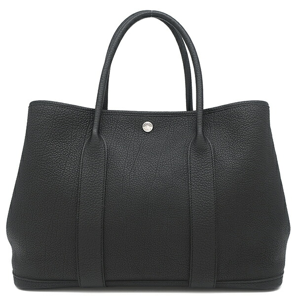 【リユース】HERMES ハンドバッグ Garden Party TPM Hermes Garden Party bag 30/TPM Etoupe grey Negonda leather