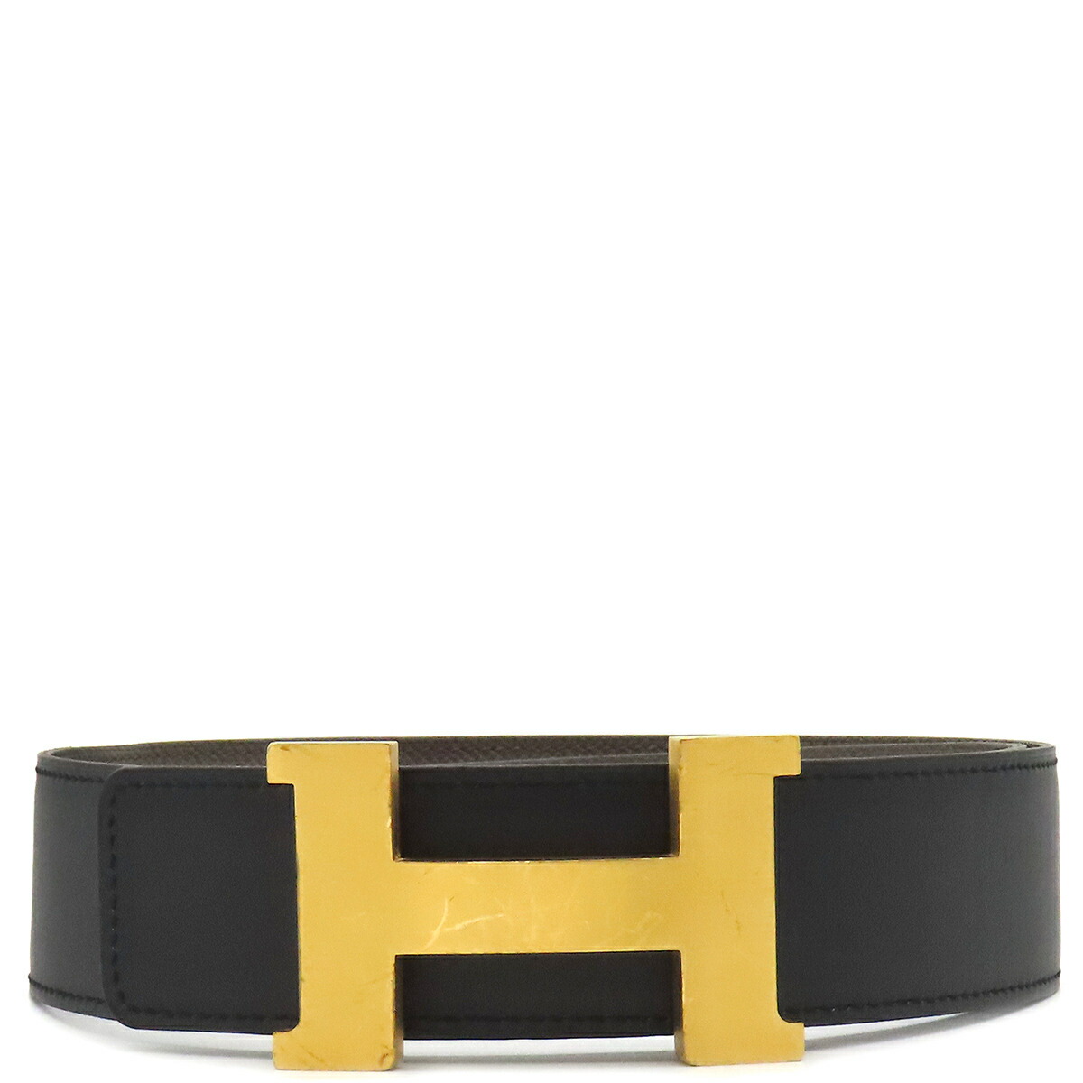 楽天市場】エルメス HERMES コンスタンスミニ リバーシブル Hベルト 黒