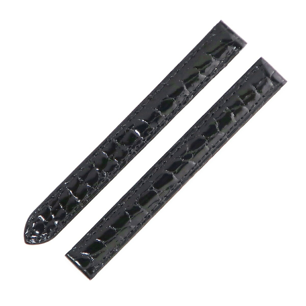 Cartier ブラッククロコレザーベルト 約16cm 楽天市場】【返品可】カルティエ CARTIER 純正 替え クロコダイル