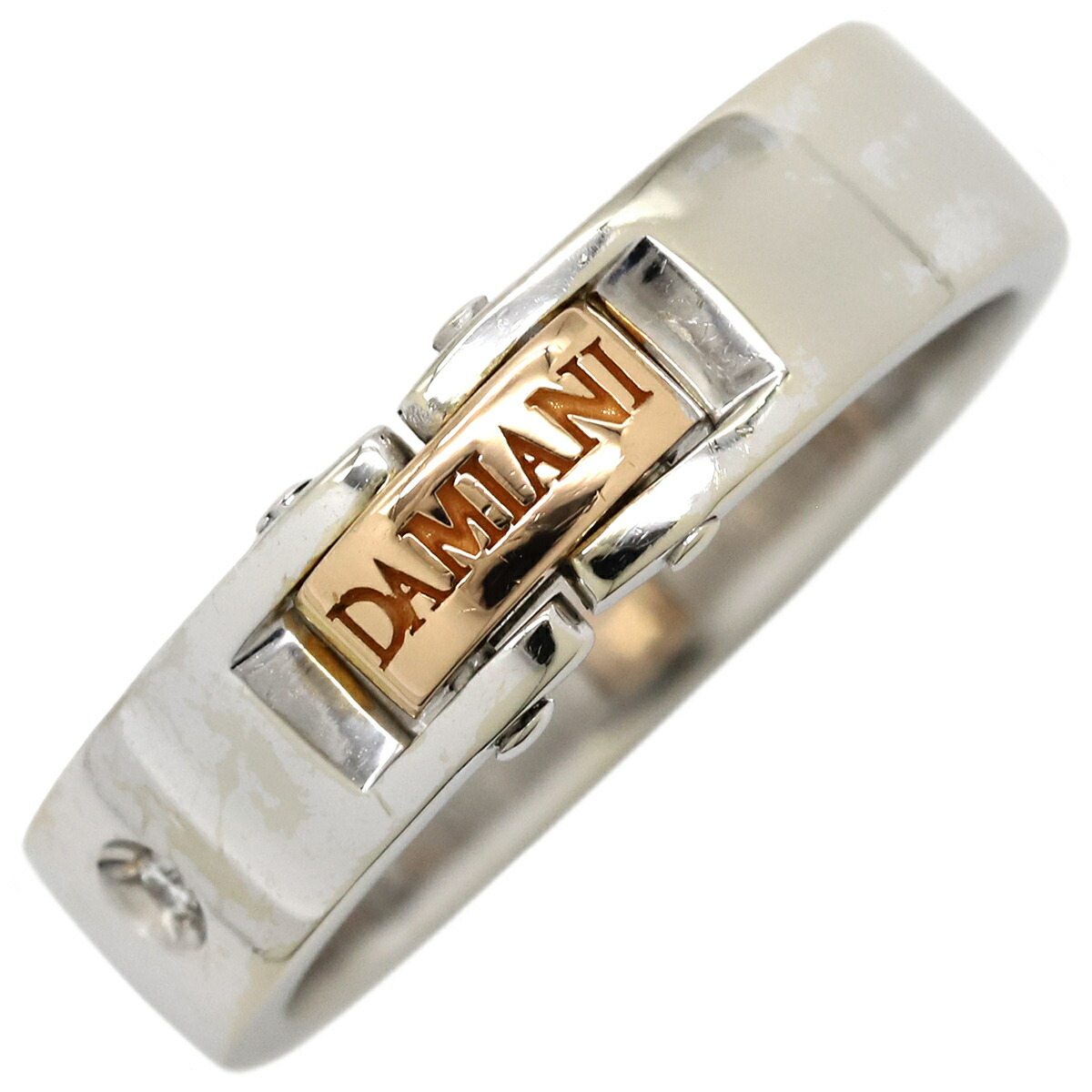 楽天市場】ダミアーニ 指輪 K18WG K18PG ダイヤ9P インフィニート