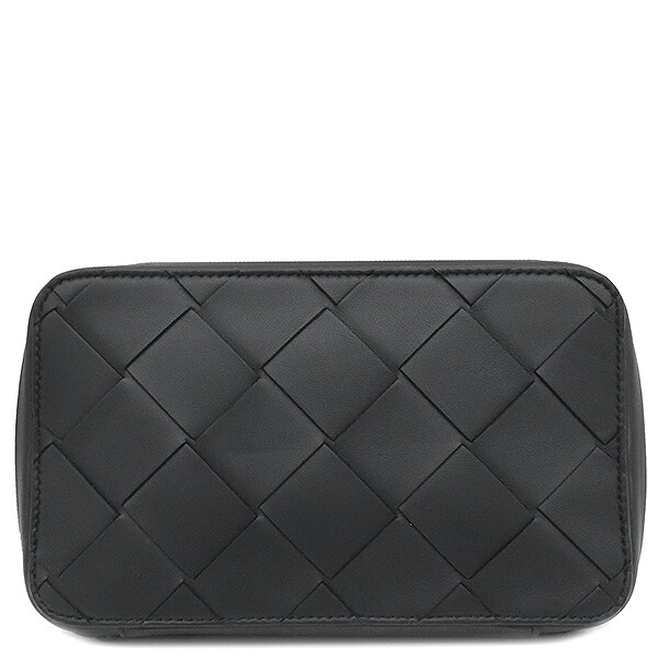 BOTTEGA VENETAボッテガヴェネタ　レザーポーチ イントレチャート アルガイントレチャート スモール リストレット ポーチ| Bottega