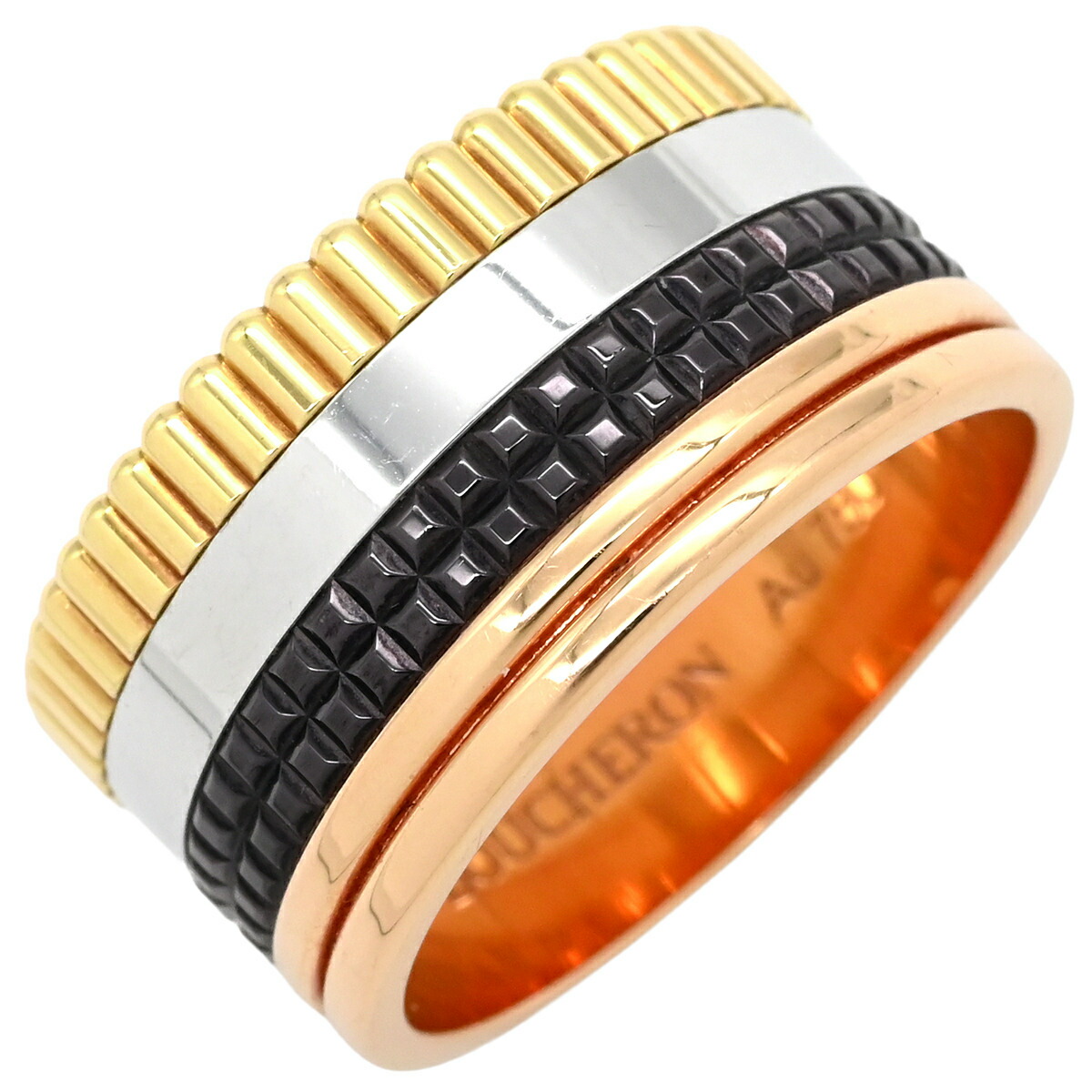 ブシュロン リング キャトル クルドパリ ミディアム 60 K18YG 18k キャトル クルドパリ | 指輪 ミディアム ゴールド | ブシュロン