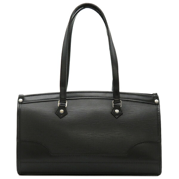 ルイヴィトン　マドレーヌGM トートバッグ　肩掛け可　A4収納可　エピ　ブラック LOUIS VUITTON ルイヴィトン マドレーヌGM エピ ショルダーバッグ