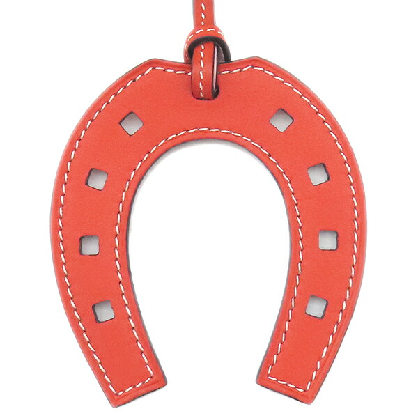 楽天市場】HERMES エルメス バッグチャーム パドック 馬蹄 ピンク