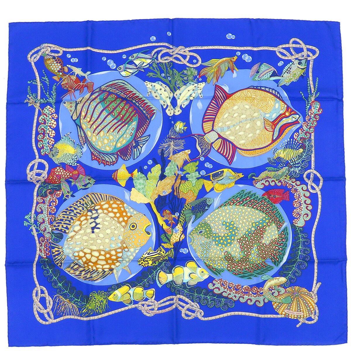 楽天市場】セール HERMES エルメス スカーフ カレ90 シルク100