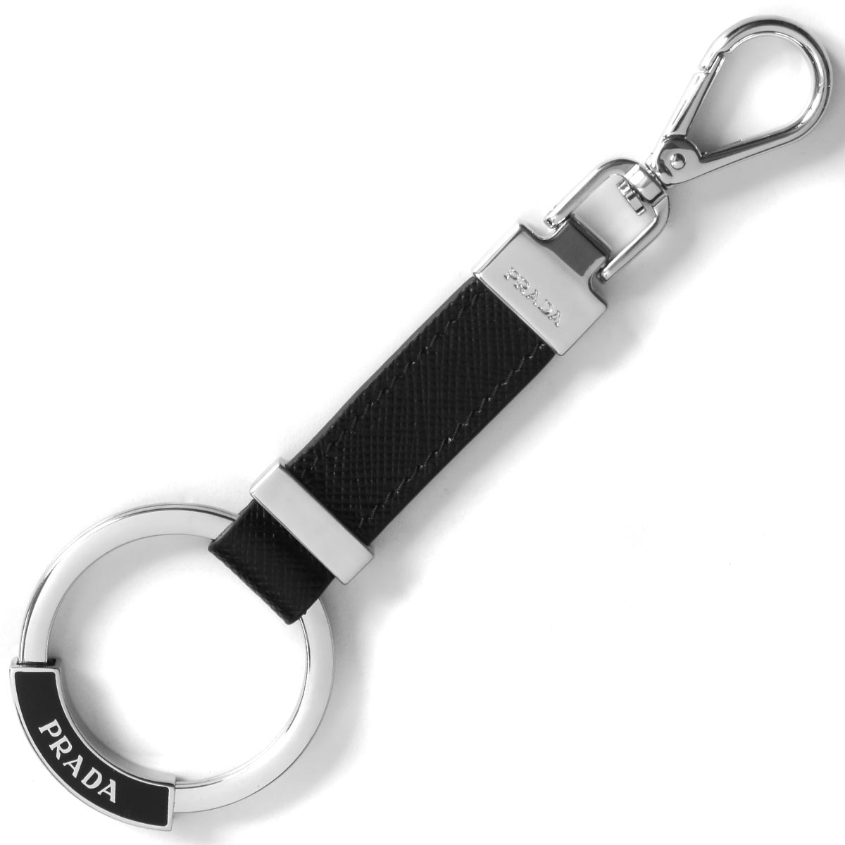 PRADA プラダ キーリング 2PP041 053 F0002 ブラック 楽天市場】プラダ PRADA キーリング ブラック メンズ 2pp041 053