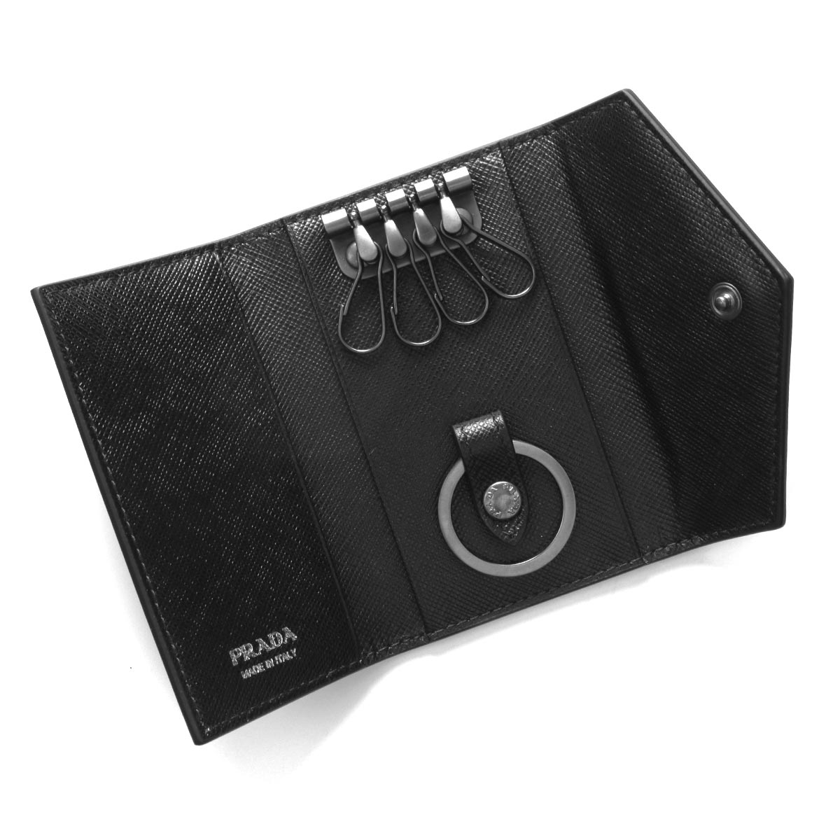 メンズ シャイン サフィアーノ ブラック 1pg004 ブラック キーケース フルラ 2ebw プラダ F0es9 Prada ブランドショップ ブルーク 送料無料 あす楽対応 プラダ Prada キーケース 2ebw レディース F0es9 ファッション小物 1pg004 F0es9 新品