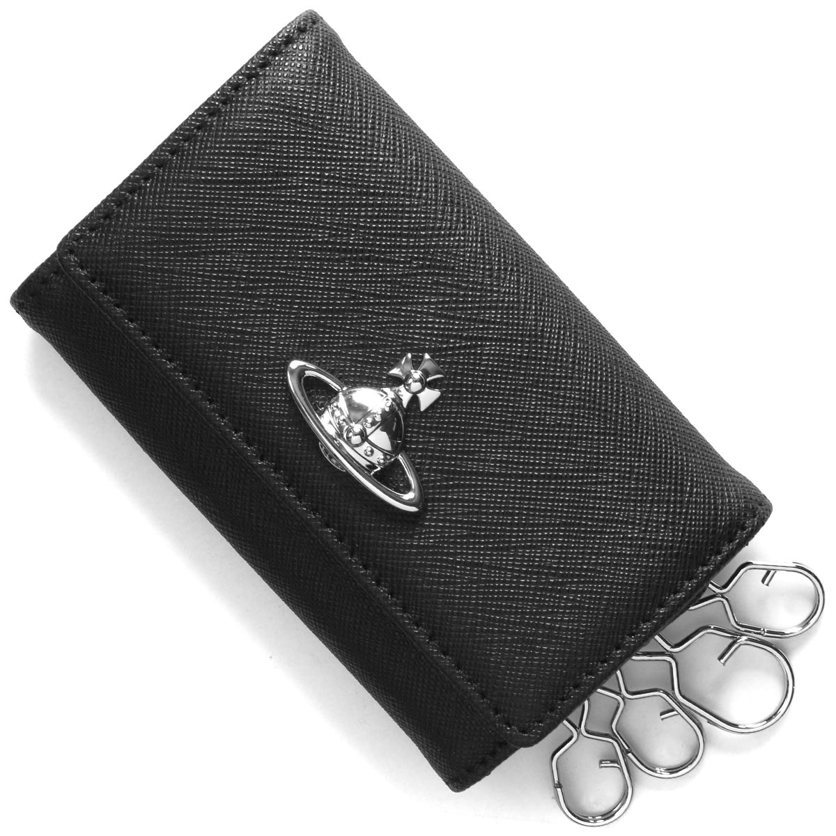 Vivienne ブラック メンズ ブラック ファッション小物 キーケース N404 ブルーク 送料無料 ヴィヴィアンウエストウッド Westwood ブランドショップ Westwoodバッグ 小物 ブランド雑貨 N404 Vivienne オーブ ヴィヴィアンウエストウッド 新品 キー