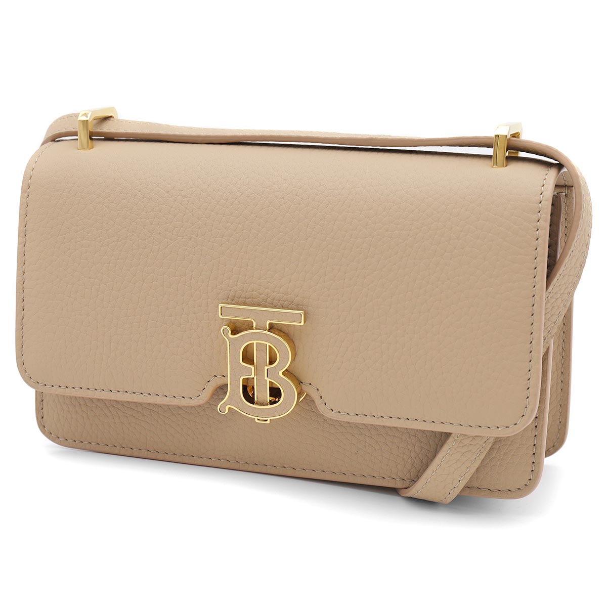 BURBERRY 巾着ベージュ ストライプ バーバリー 巾着バッグ/ポーチ バッグ レディース フィービー