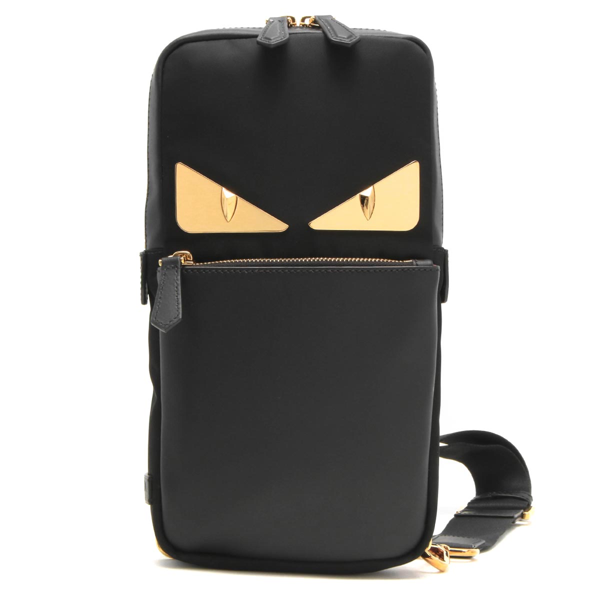 楽天市場 フェンディ ボディバッグ バッグ メンズ モンスター バッグ バグズ ブラック オーロソフト 7vz033 ft F0kur 年春夏新作 Fendi ブランドショップ ブルーク