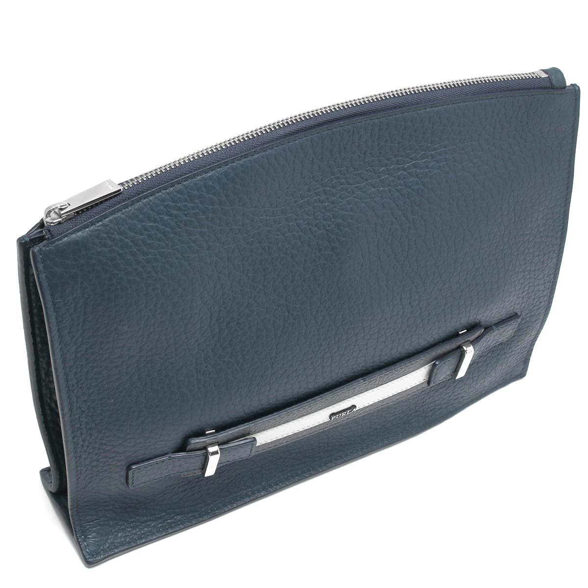 ジョーヴェ フルラ メンズバッグ Et05 アトランティコブルー カラメロブラウン H74 バッグ ブランド バッグ Qub Furla ブランドショップ ブルーク 送料無料 あす楽対応 フルラ Qub クラッチバッグ セカンドバッグ ドキュメントケース メンズ バッグ Et05 H74